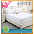 Algodão branco feito sob encomenda ou folha cabida da cama lisa de Polycotton